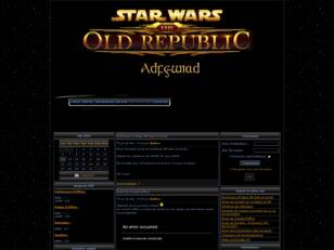 Roster Adfywiad SWTOR