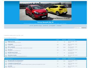 Forum Renault Clio IV 2013