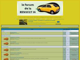 Le forum Renault 14