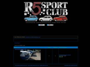 RENAULT 5 Sport Club