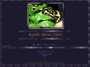 Reptiles Rhône-Alpins