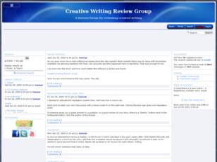 Creative Writing Review Group