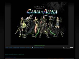 Cabal Alpha forum