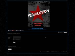 Revolutions Forum