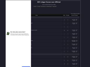 creer un forum : RFC Liège Forum non Officiel
