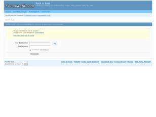 Forumactif.com : Rock in Sass