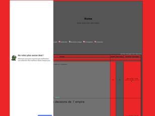 Rome Venez creer votre monde votre partie politiqu