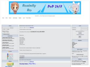 Roxinity Ragnarok Online - Forums