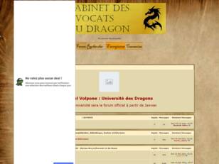 RR- Université des Avocats du Dragon