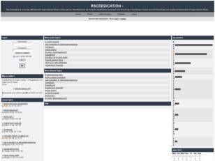 Free forum : Rsc Dedication