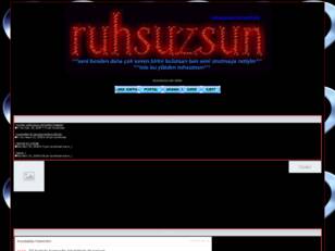 RUHSUZSUN forum paylaşımın en iyi adresi