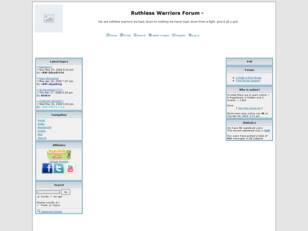 Free forum : Ruthless Warriors Forum