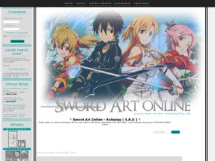 † SWORD ART ONLINE (S.A.O) Roleplay †