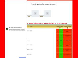 Forum du Sporting Club Audaux Navarrenx