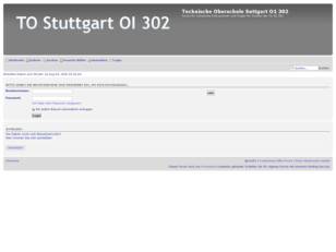Technische Oberschule Suttgart O1 302
