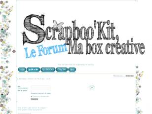 Scrapboo'Kit, ma box créative