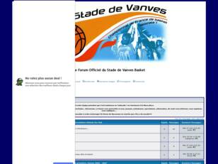Le Forum Officiel du Stade de Vanves Basket