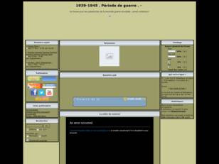 1939-1945 . Periode de guerre .
