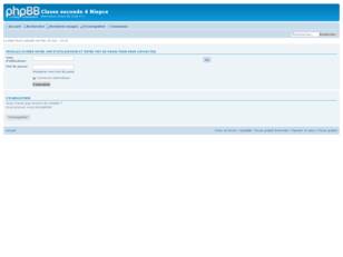 Forum gratuit : Classe seconde 4 niepce