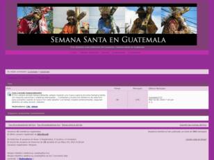 Foro gratis : Cuaresma y Semana Santa en Guatemala