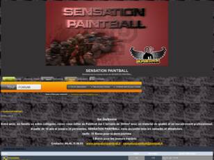 forum : SENSATION PAINTBALL