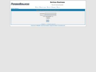 Free forum : Serious Business