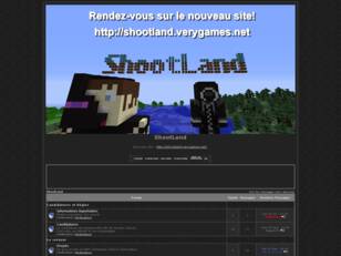 L'ancien forum de ShootLand - Serveur Minecraft