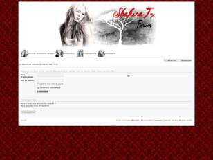 ShakiraTx-Bienvenue sur le Forum