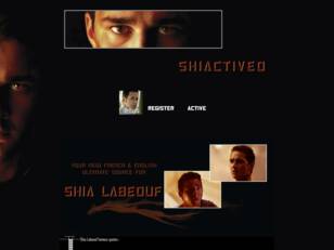 SHIACTIVED - Forum Shia LaBeouf