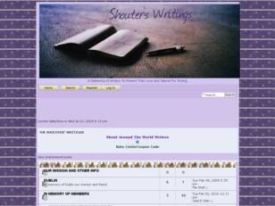 SHOUTERS' WRITINGS