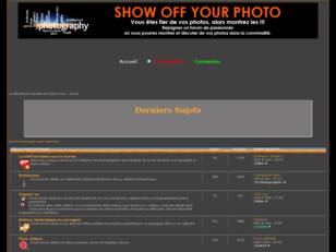 Forum de Photo Show Off Your Photo