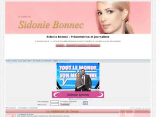 Sidonie Bonnec : - Le forum -