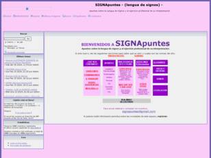 Intérpretes de lengua de signos: SIGNApuntes