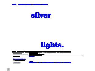 // SILVER LIGHTS. *