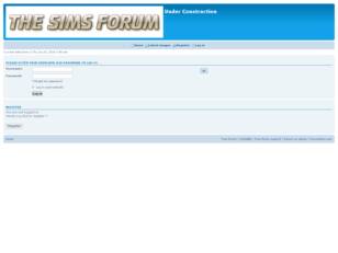 THE SIMS FORUM - BRAND NEW