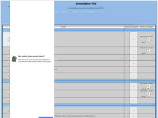 creer un forum : simulation fifa