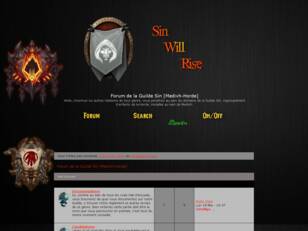 Forumactif.com : Forum de la Guilde Sin [Medivh-Horde]