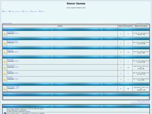 Forum gratis : Sisnor Games