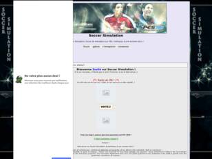 Soccer Simulation: Pes, Simulation et Ambiance !