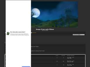 creer un forum : Songe d'une nuit d'Elune