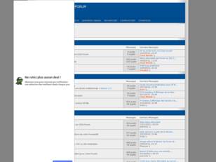 Index des forums