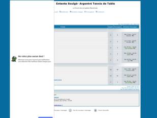 Entente Soulge- Argentre Tennis de Table