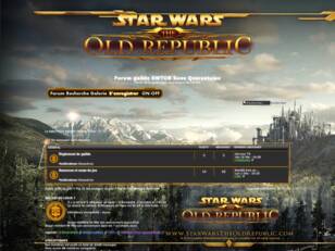 Forum guilde SWTOR Sous Quarantaine