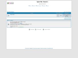 Free forum : Spam War: Round 2