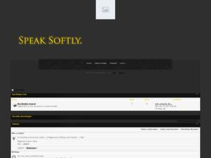 Free forum : Speak Softly