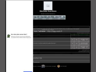 Forum gratuit : StarGate Guardians