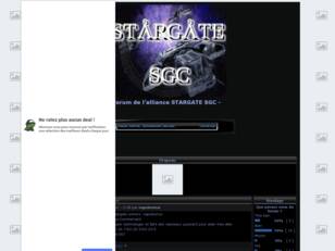 Forum de l'alliance STARGATE SGC