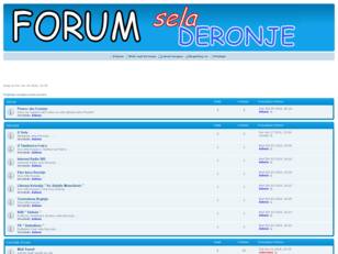 Forum sela Deronje