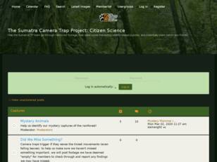 The Sumatra Camera Trap Project