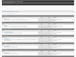 Free forum : Everything Supernatural Community